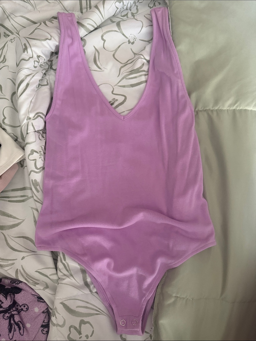 Express Lilac One Bodysuit